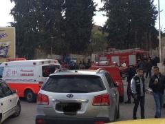 بالصور- شاحنة اسرائيلية تدهس مواطنين وسط بيت جالا وتلوذ بالفرار