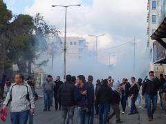 39 إصابة خلال مواجهات الغضب الفلسطيني في بيت لحم ضد قرار ترامب 