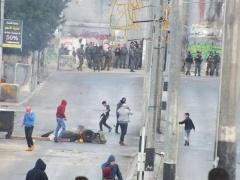 39 إصابة خلال مواجهات الغضب الفلسطيني في بيت لحم ضد قرار ترامب 