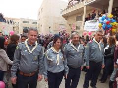 احتفال شعبي وديني حاشد بعيد القديس نيقولاوس في بيت جالا يستبعد البطريرك ثيوفيلوس  