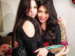 صورة| سارة سلامة وشقيقتها يحيّران الجمهور: 