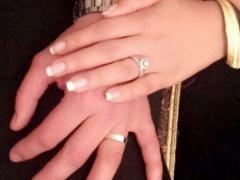 شاهد صور خطيب سلمى رشيد الذي أخفته عن الأنظار