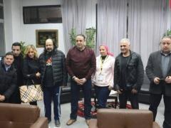 صور| طلعت زكريا وريم البارودي يثيران الجدل باطلالتهما السيئة!