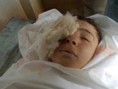 صور قاسية - ممثل سوري ينشر لقطات لأفراد من عائلته بالكفن بعد الفاجعة