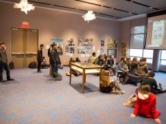 (بالصور) الفنّان الفلسطيني الياس حلبي يشارك في معرض 