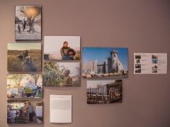 (بالصور) الفنّان الفلسطيني الياس حلبي يشارك في معرض 