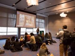 (بالصور) الفنّان الفلسطيني الياس حلبي يشارك في معرض 