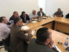 مؤسسات الاسرى والفعاليات الوطنية والرسمية تناقش انجاح فعاليات يوم الاسير