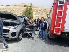 خمس اصابات بحادث سير على طريق واد النار شرق محافظة بيت لحم 