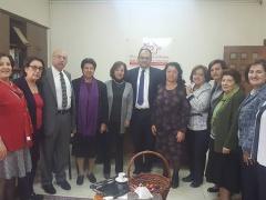 وفد اتحاد أبناء رام الله في الولايات المتحدة يطلع على الجهود لعقد مؤتمره السنوي برام الله