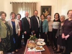 وفد اتحاد أبناء رام الله في الولايات المتحدة يطلع على الجهود لعقد مؤتمره السنوي برام الله