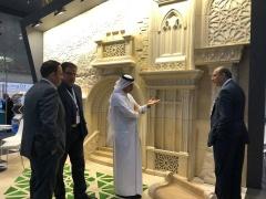 شركه فنون للحجر المنحوت  تختتم مشاركتها الناجحه في معرض بروجكت قطر للبناء