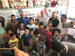 بالفيديو والصور: المخابرات في بيت لحم تطلق حملة رمضان الخير والسلامة للرئيس لكسوة العيد للاطفال مرضى السرطان