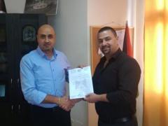 (صور) مذكرة تفاهم بين بلدية بيت ساحور والمركز الفلسطيني للتقارب بين الشعوب 