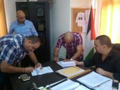 (صور) مذكرة تفاهم بين بلدية بيت ساحور والمركز الفلسطيني للتقارب بين الشعوب 