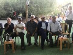 تخلله عقد قران للاسير المحرر محمود البلبول : وفد كبير من بيت لحم يتضامن مع الخان الاحمر