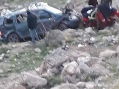 بالصور | مصرع مواطن و5 اصابات في حادث سير بواد النار شرق بيت لحم