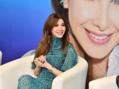 نانسي عجرم وجمال لافت في أول ظهور لها بعد الولادة في عالم نانسي 