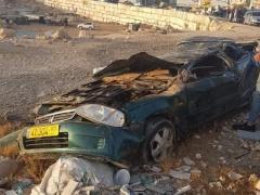  وفاة شابين بحادث سير في الطريق المؤدي إلى وادي النار قرب العيزرية