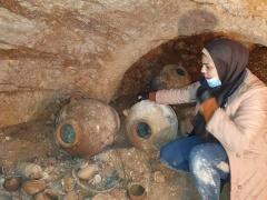 اكتشاف مقبرة أثرية تعود للعصر البرونزي في بيت لحم