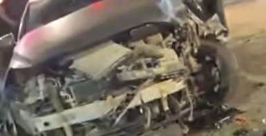 إصابة مواطن جراء صدم آلية للاحتلال مركبته في طولكرم