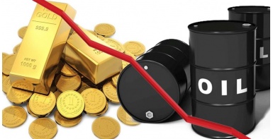 تراجع أسعار الذهب والنفط عالميا