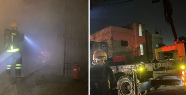 الدفاع المدني يستجيب لـ65 حادث إطفاء وإنقاذ منذ دخول المنخفض