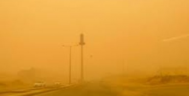 موجة غبار تتجه للمنطقة وأمطار وانخفاض ملموس غدا