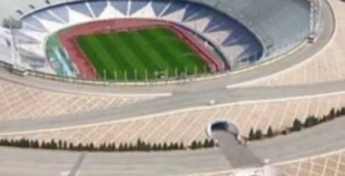 إسرائيل تدمر ستاد آزادي في طهران