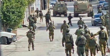 قوات الاحتلال تقتحم الدوحة غرب بيت لحم وتفحص كاميرات المراقبة