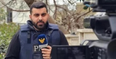 إصابة مراسل لقناة 