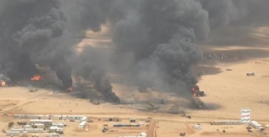 القوات المسلحة اليمنية تعلن استهداف أرامكو في ينبع وقاعدة خميس مشيط بصواريخ باليستية وطائرات مسيرة
