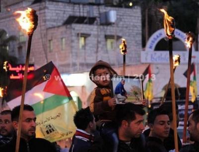 وقفة تضامنية مع الأسرى في بيت لحم