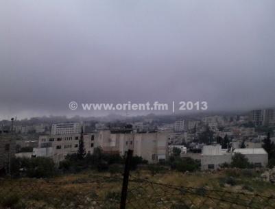 حالة الطقس لليوم الأثنين 22-4-2013