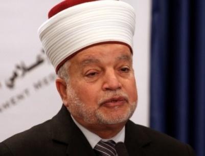اعتقال المفتي العام للقدس والديار الفلسطينية