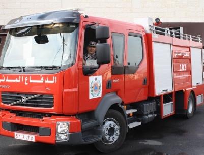 مجهولون يحرقون منزلاً في دورا