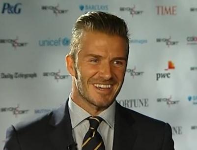 بيكهام : لا يمكنني الاختيار بين ميسي وكريستيانو