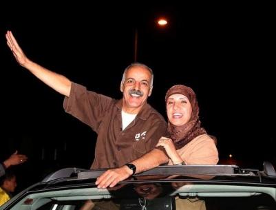 بالصور : بيت لحم تستقبل أسراها الثلاثة المحررين