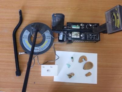 رام الله: ضبط آلة تنقيب عن الآثار