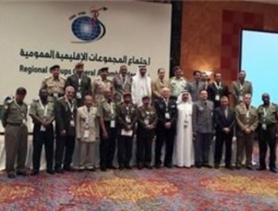 قبول عضوية فلسطين في المجموعة الاقليمية للطب العسكري