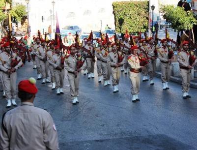 صور احتفالات بيت لحم بعيد الميلاد التي تسير حسب تقويم الشرقي