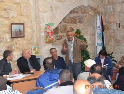 ورشة عمل في بيت ساحور لتطوير الصناعات التقليدية 