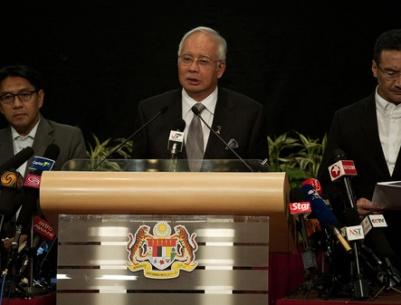 رئيس وزراء ماليزيا: الطائرة سقطت في المحيط الهندي