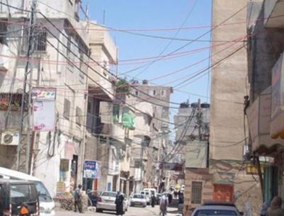 شركة اسرائيلية تقطع المياه عن مخيم شعفاط