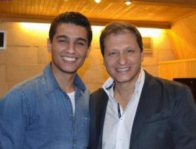 بالصور: محمد عساف يسجل اغنية جديدة من كلمات الشاعر نزار فرنسيس