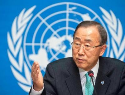 بن كي مون: تكلفة تحقيق الهدنة في غزة كانت باهظة
