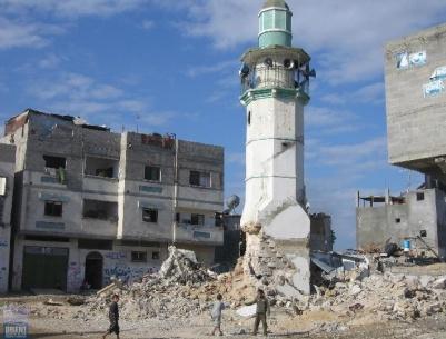 بيت حانون تتظاهر للمطالبة بإعلان البلدة منطقة 