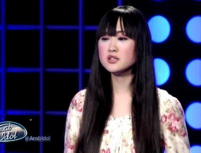 بالفيديو : فتاة يابانية تتأهل في مسابقة 