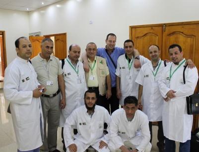 وفد طبي جزائري يصل غزة لعلاج مصابي العدوان