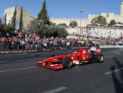 سباق (فورمولا 1) يغلق شوارع مدينة القدس